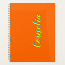 Nome Verde Primavera 3D Amarelo do limão | Funny O