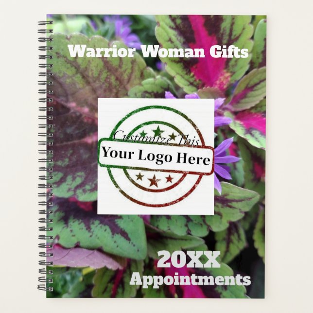 Agenda Nomeação, Flores de outono e Folhas (Frente)