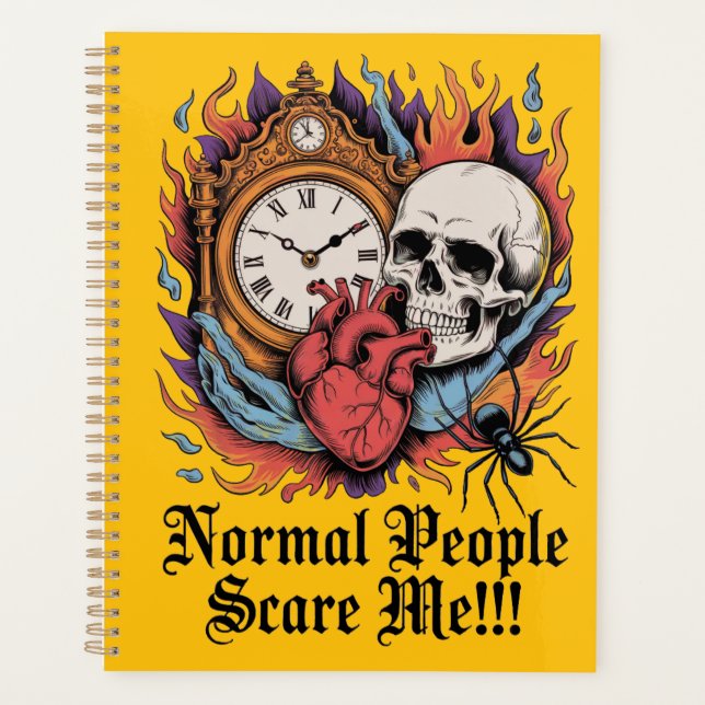 Agenda Normal People Scare Me (Frente)