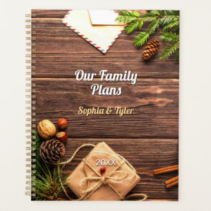 Agenda Nossos Planos Familiares, Tema de Queda, Nomes de