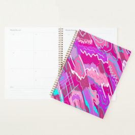 Agenda Nostalgia Pop Art em Magenta