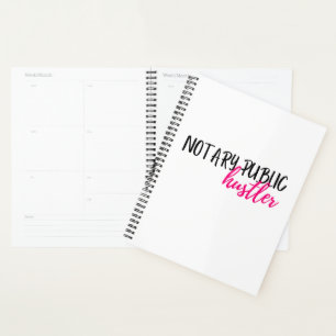 Agenda Notary Public Hustler