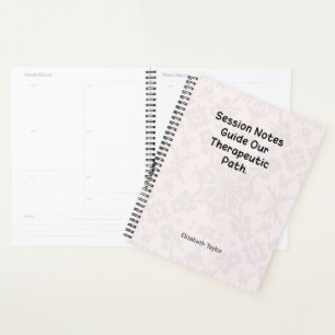 Agenda Notas da Sessão de Terapia Guiam Nosso Caminho de 