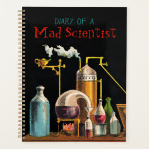 Agenda Notebook Alquimista Mad Scientist