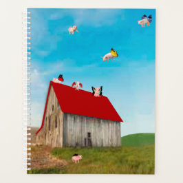 Agenda Notebook antigo McDonald's Fazenda espiral