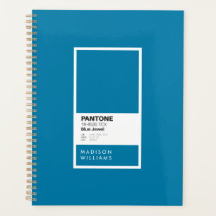 Agenda Notebook Azul Personalizado   Nome personalizado