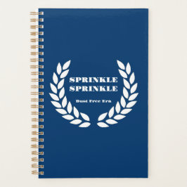 Agenda Notebook Boujee Blue Sprinkle
