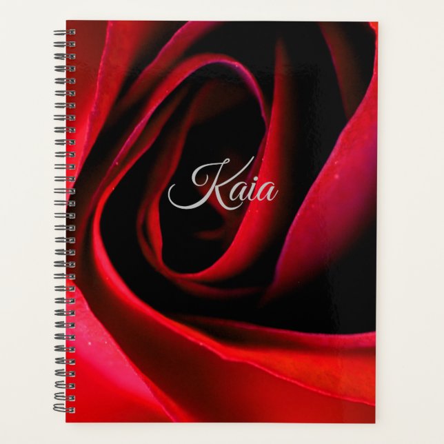 Agenda Notebook com Impressão elegante (Frente)