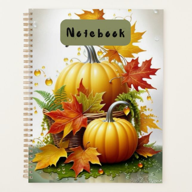 Agenda Notebook Cozy Autumn (Frente)