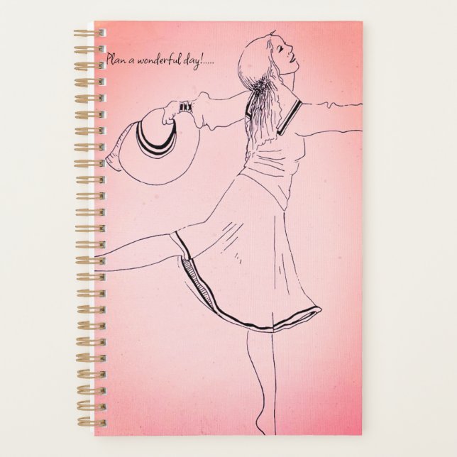 Agenda Notebook Dancer Planner (Frente)