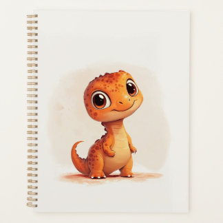 Agenda Notebook de dinossauro fofo