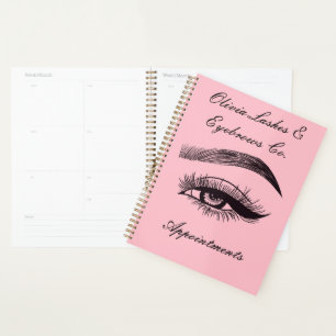 AGENDA NOTEBOOK DE NOMEAÇÃO COSMETOLOGISTA