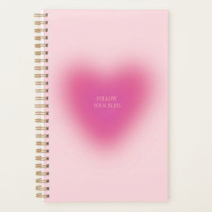 Agenda notebook do coração