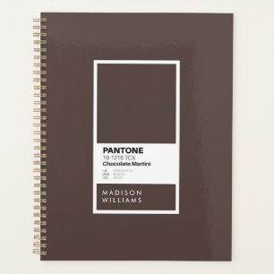 Agenda Notebook Escuro Personalizado Chocolat Personali