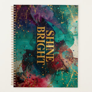 Agenda Notebook espiral "Brilhante"
