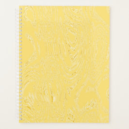 Agenda Notebook espiral de gelo amarelo