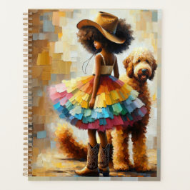 Agenda Notebook espiral de jornada alegre