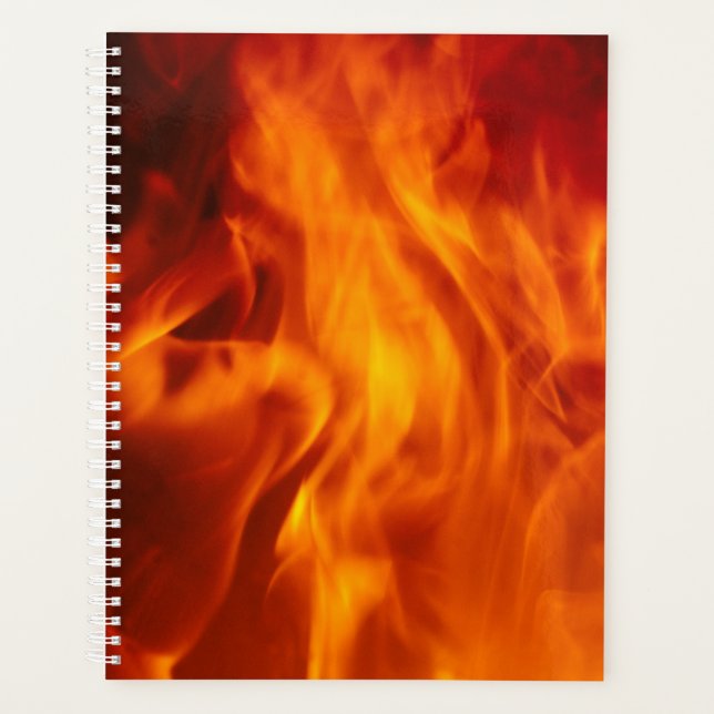 Agenda Notebook Fire Spiral (Frente)