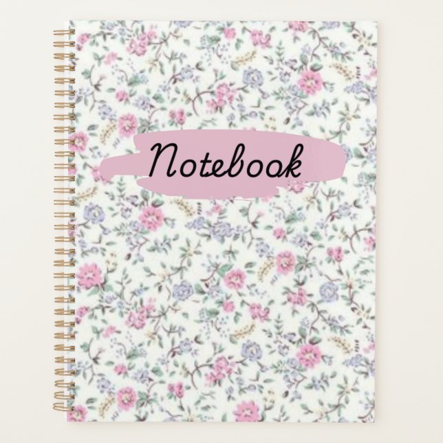 Agenda Notebook Floral Frenzy (Frente)