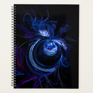 Agenda Notebook Fractal de Barramento de Coração