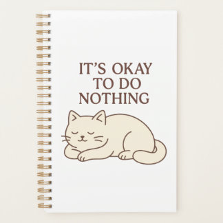 Agenda Notebook Gato Engraçado - Diário bonito para os am