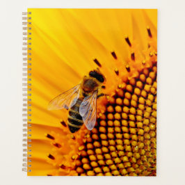 AGENDA NOTEBOOK HONEY BEES (SUNFLOWER)