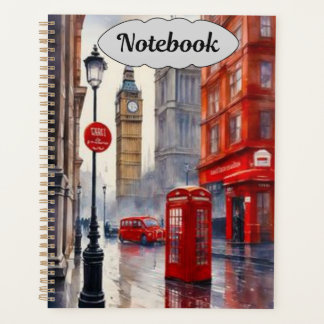 Agenda Notebook "London Love"