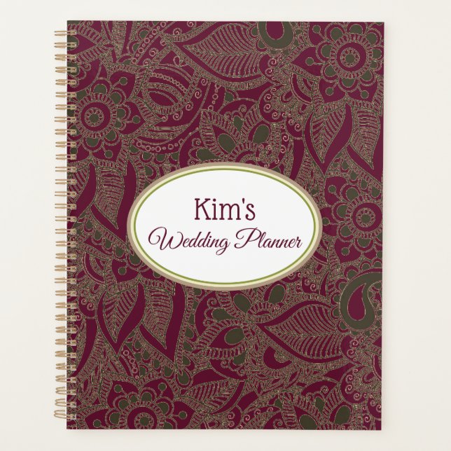Agenda Notebook-Notebook-Notebook-Bride (Frente)