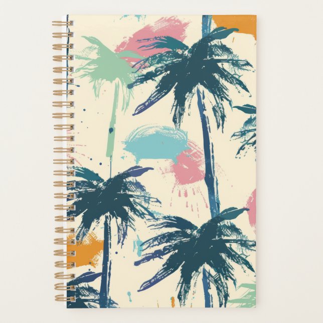 Agenda Notebook Palm Leaf (Frente)