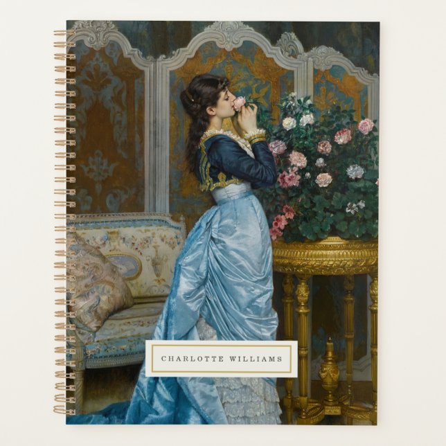 Agenda Notebook Personalizado Vintage Fine Art (Frente)