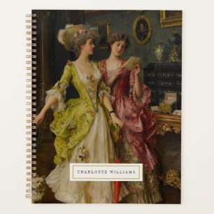 Agenda Notebook Personalizado Vintage Fine Art