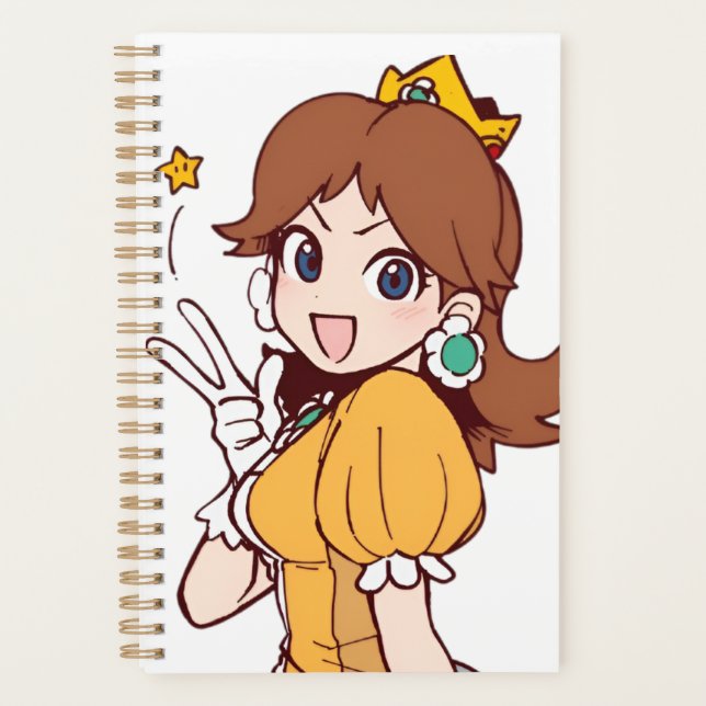 Agenda Notebook Premium - Na moda e durável para Escreven (Frente)