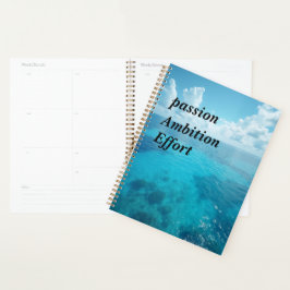 Agenda Notebook Sea Spiral