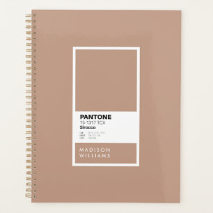 Agenda Notebook Sirocco Personalizado bege quente perso