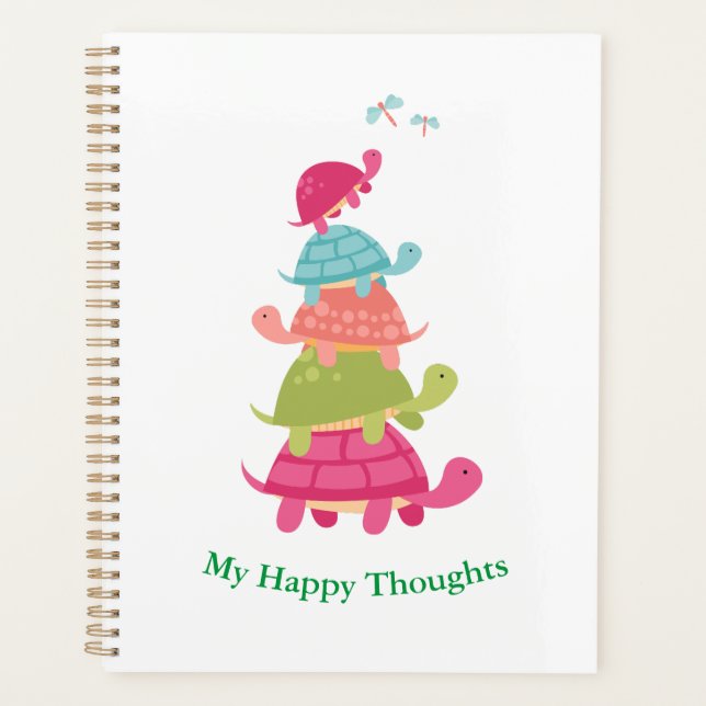 Agenda Notebook Turtle Lovers Delight (Frente)