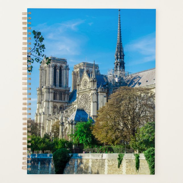 Agenda Notre Dame de Paris, França (Frente)