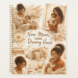 Agenda Nova mamãe mesmo coração sonhador