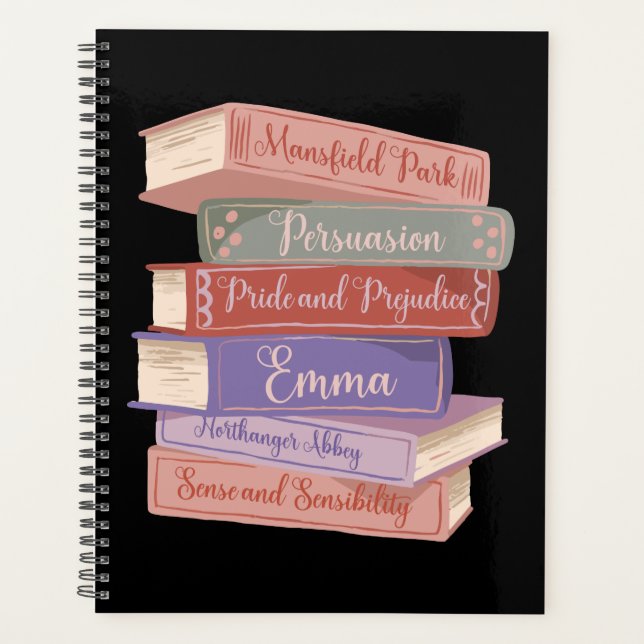 Agenda Novels V de Jane Austen (Frente)