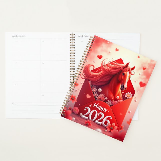 Agenda Novo ano chinês 2026 (Exibição)