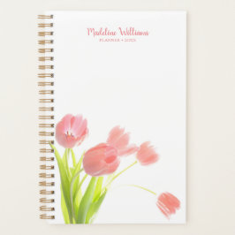 Agenda Novos Primavera Blooms | Tulipas Rosa