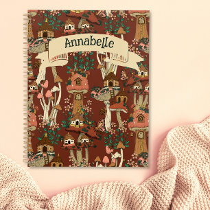 Agenda Núcleo de Algodão Vermelho Cinto Floral Impressão