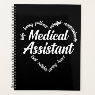 Agenda Nuvem de Palavras Corações do Assistente Médico