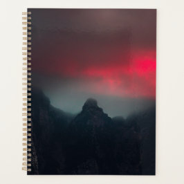 Agenda Nuvens a arder, nevoeiro e montanhas