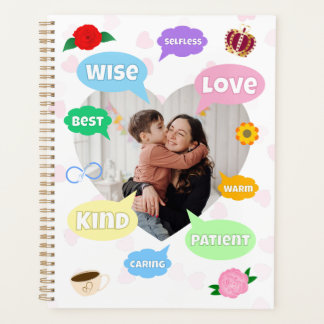 Agenda Nuvens de Palavras de Dia das Mães Melhor Mãe