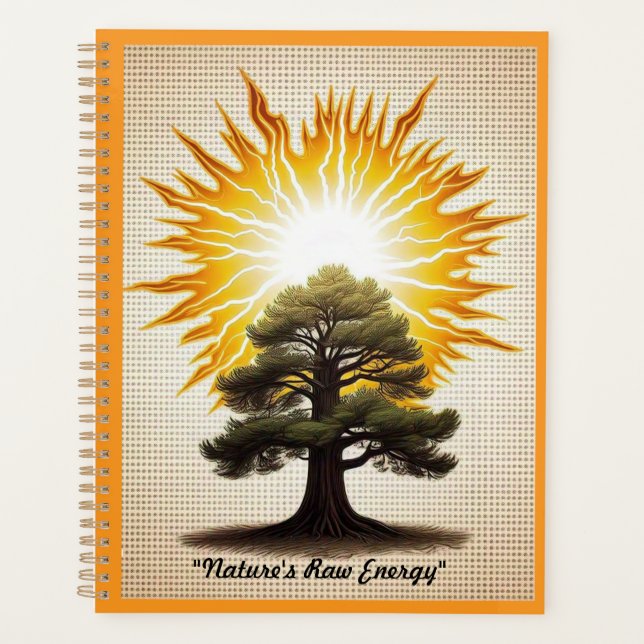 Agenda "Nuvens de Tempestade Elétrica" (Frente)
