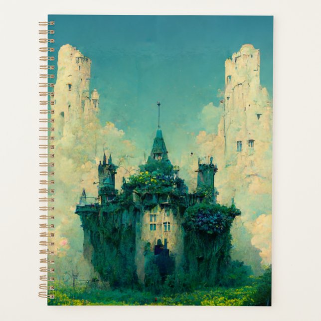 Agenda O Abandonado Chateau Fantasy Sci-Fi (Frente)