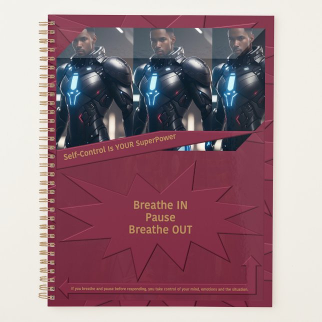 Agenda O autocontrolo é o seu SuperPower (Frente)