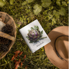 Agenda O Coração do Jardim: Artichoke em Aquarela