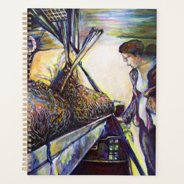 Agenda O destino da vida ferida (Frente)