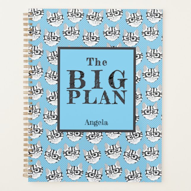 Agenda O Grande Plano Azul da Cadstudios (Frente)